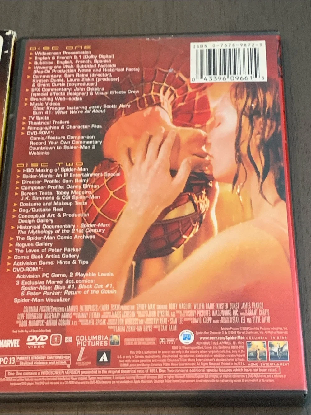 Spider-Man 1 & 2 Widescreen Special Edition DVD